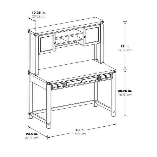 Baton Rouge Hutch and Desk Bed Bath & Beyond 34420697