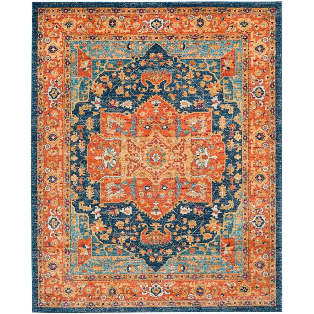 SAFAVIEH Evoke Spasenka Vintage Boho Medallion Rug