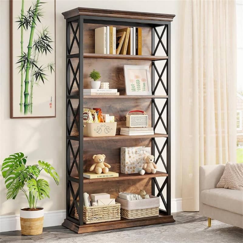 Industrial Art Bookcase