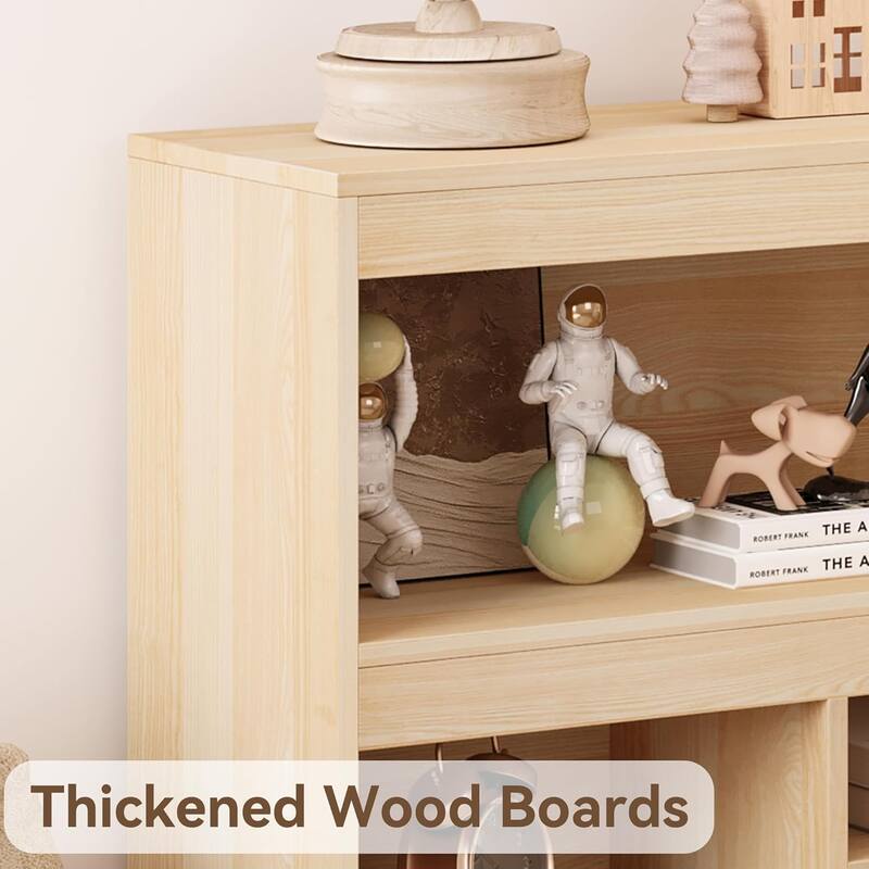 Kids Storage Organizer with DrawerToy Storage Shelf 5 Cubes Storage OrganizerCabinet