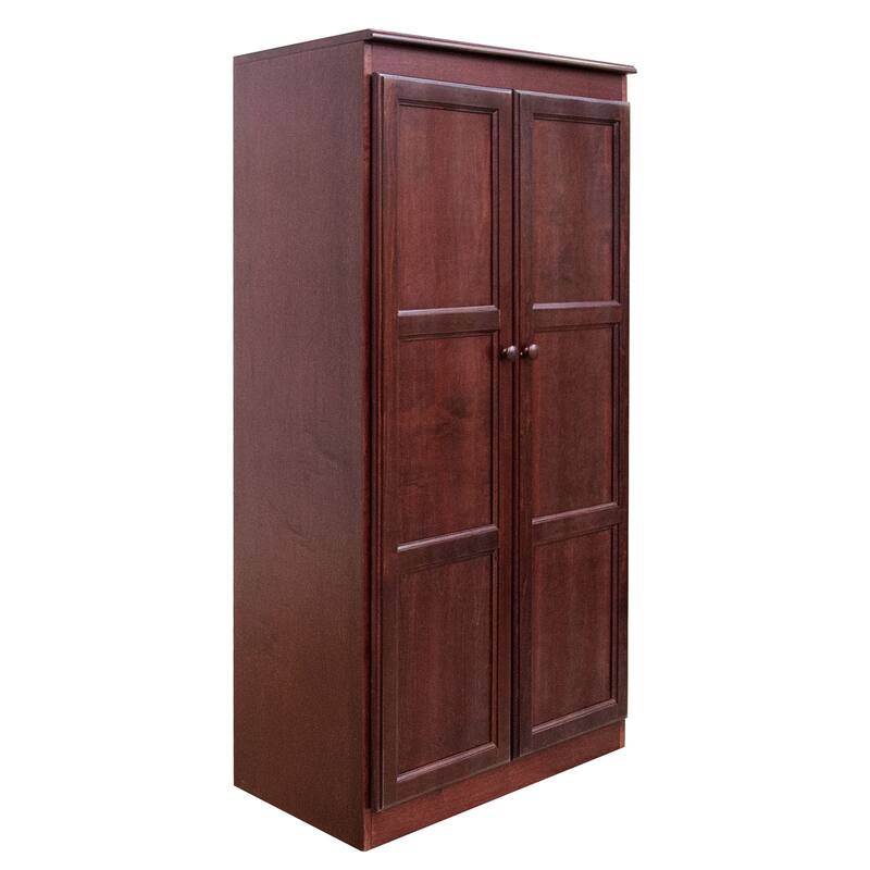 Concepts in Wood Storage Cabinet, 60 inch with 4 Shelve
