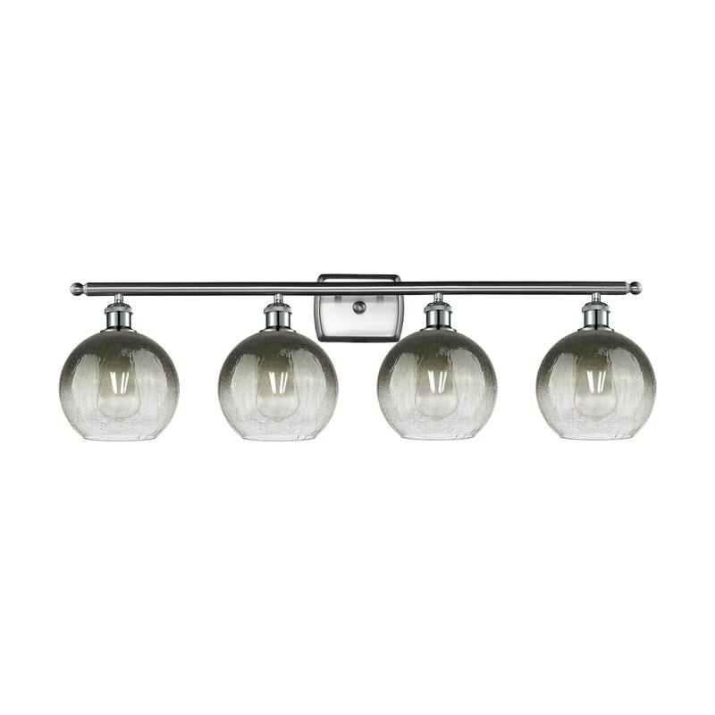 Innovations Lighting Endless Possibilities Ballston - Brookhaven Globe - 4 Light 38" Bath Vanity Light