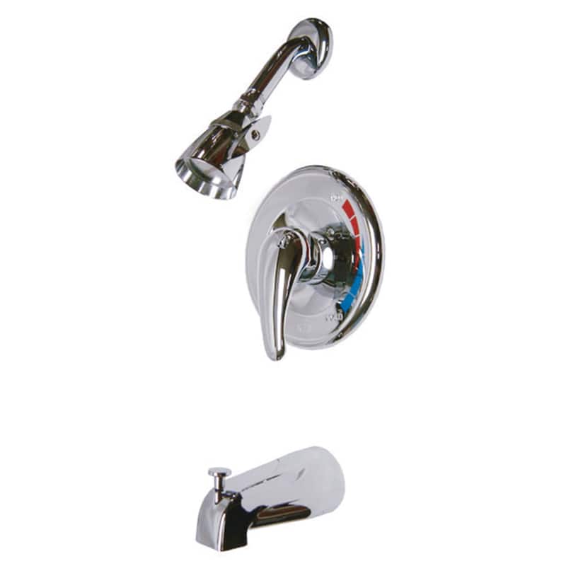 Kingston Brass Legacy Tub and Shower Faucet - Polished Chrome