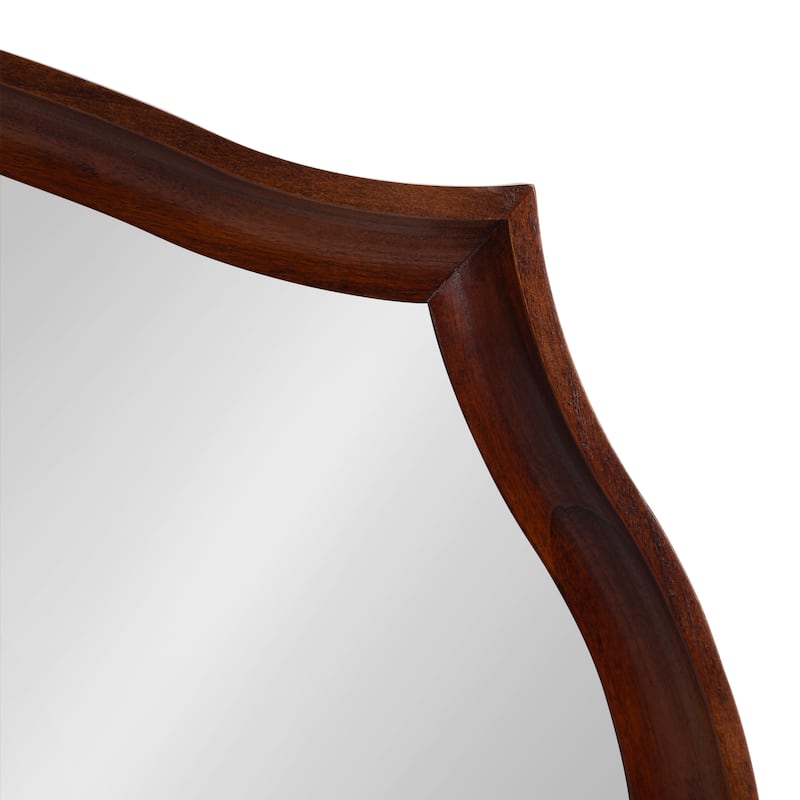 Kate and Laurel Hatherleigh Scallop Wall Mirror