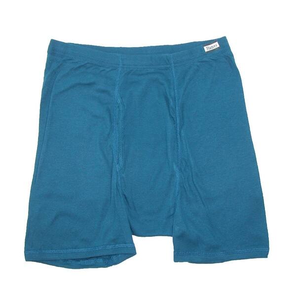 Shop Hanes Men S Cotton Comfortsoft Tagless Boxer Briefs Pack Of