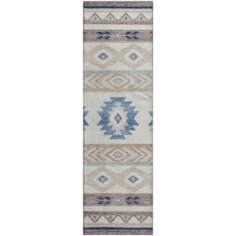 Premium Washable Super Soft Boho Tribal Mayfield Rug