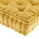 preview thumbnail 13 of 30, Intelligent Designs Charvi Poly Chenille Square Floor Pillow Cushion