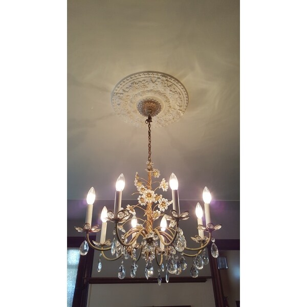 Top Product Reviews For Single Floral Wreath 18 Inch Ceiling