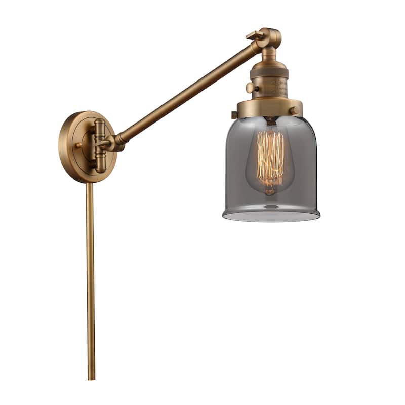 Innovations Lighting Small Bell Single Light 25" Tall Wall Sconce /