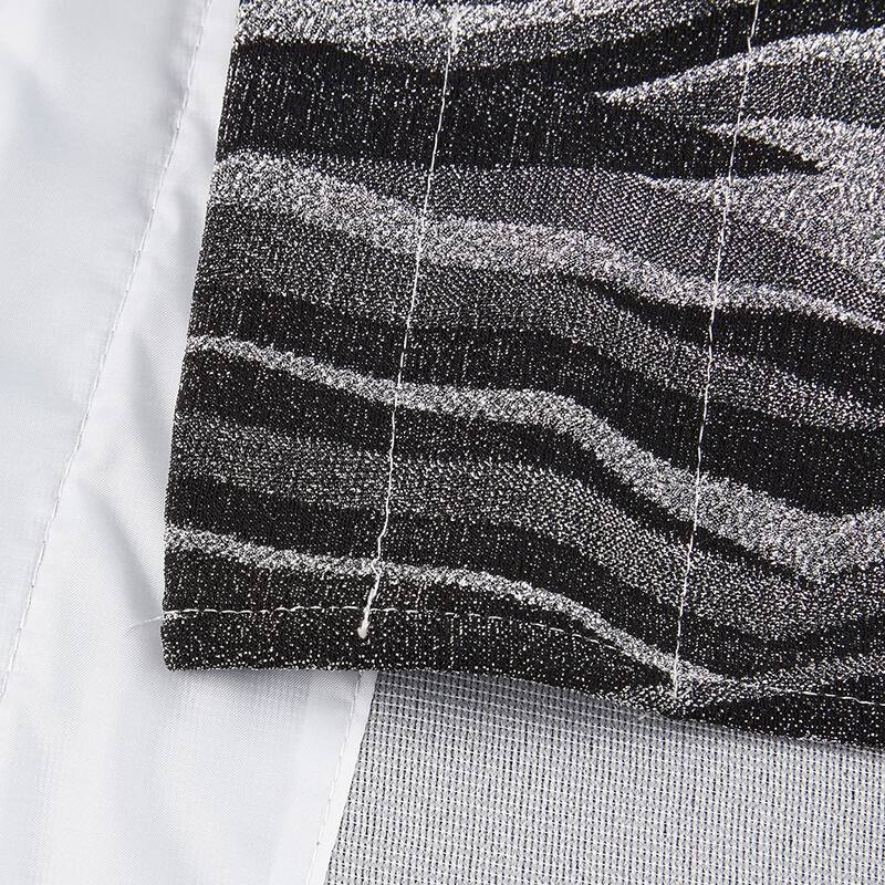 Violet Linen Tivoli Abstract Pattern, Polyester Jacquard, 60" x 15", Straight, Rod Pocket Curtain Valance