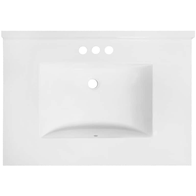 Design House 630228 Camilla 31" Cultured Marble Vanity Top with