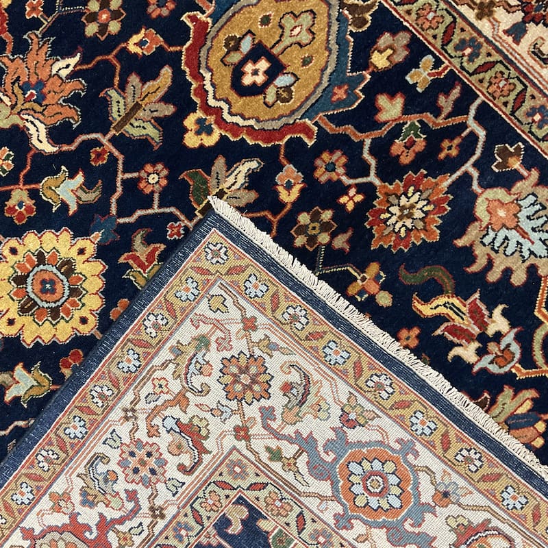 HERAT ORIENTAL Handmade 5'11 x 8'9 Serapi Wool Rug - 5'11" x 8'9"