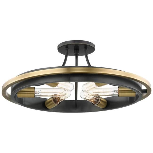 Hudson Valley Lighting 2730 Bradley 6 Light 30" Wide Pendant - Vintage Gold Leaf