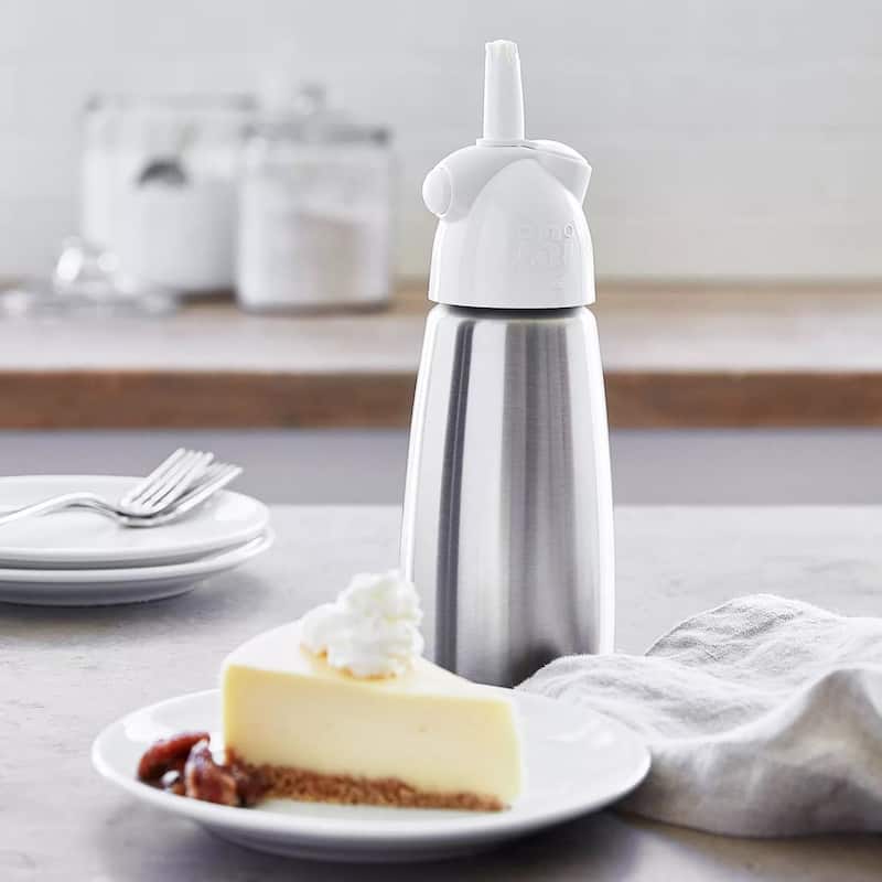 iSi North America 1 Pint Easy Whip Plus Mini Cream Whipper - 1 Pint