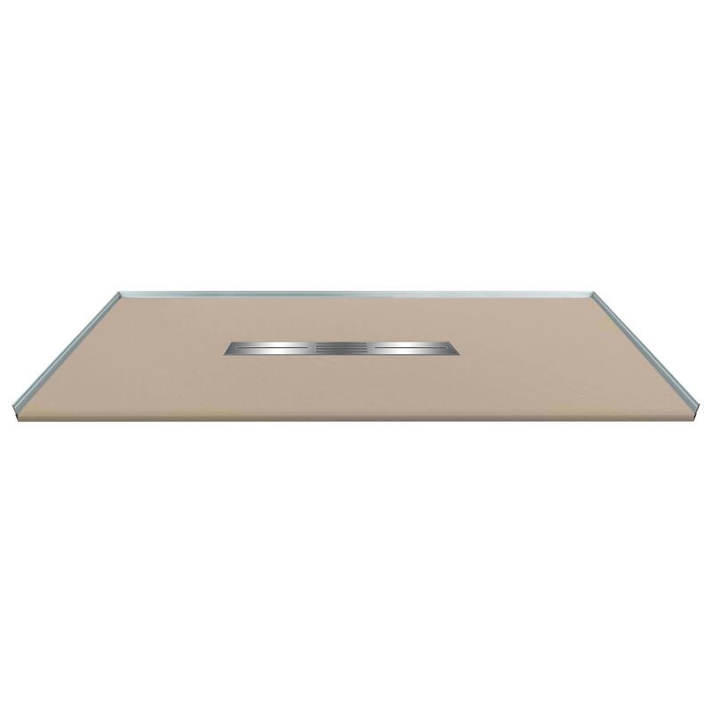 Transolid FZSP6042C 59-1/8" x 41-1/2" Rectangular Shower Base with - Beach
