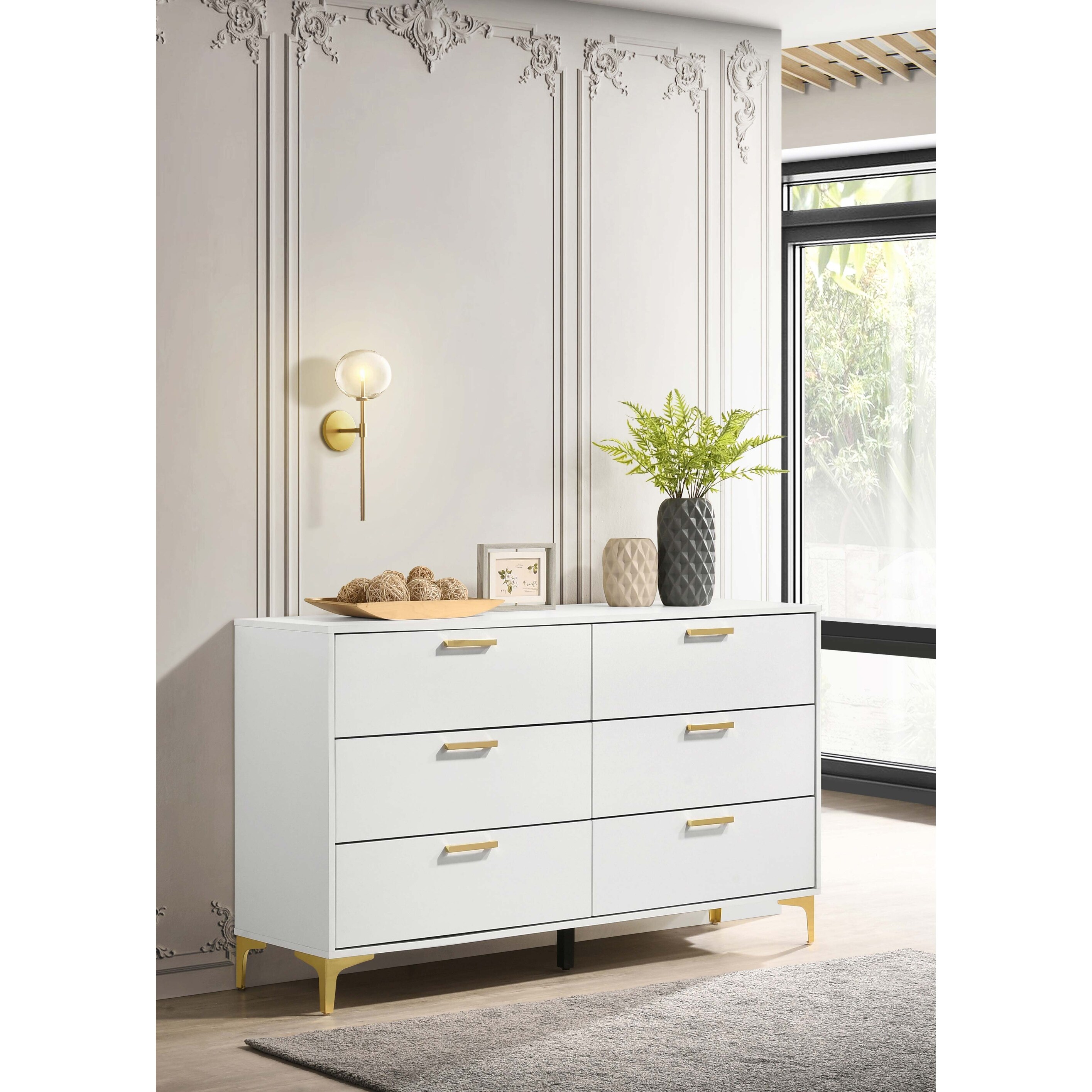 Kendall 6 online drawer double dresser