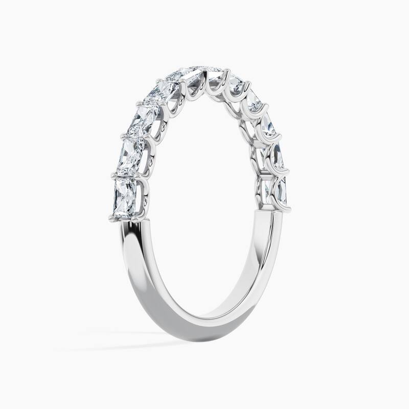 Auriya 14k Gold Radiant East-West Lab Grown Diamond Half Eternity Band 1.10 - 3.75 ct. tw. (F-G, VS)