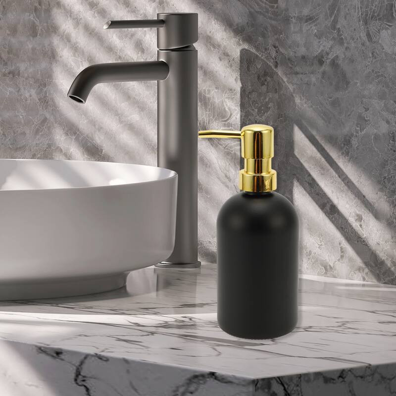 Cylindrical Classic Soap Pump Dispenser for Hotel 400ml 1 Pcs