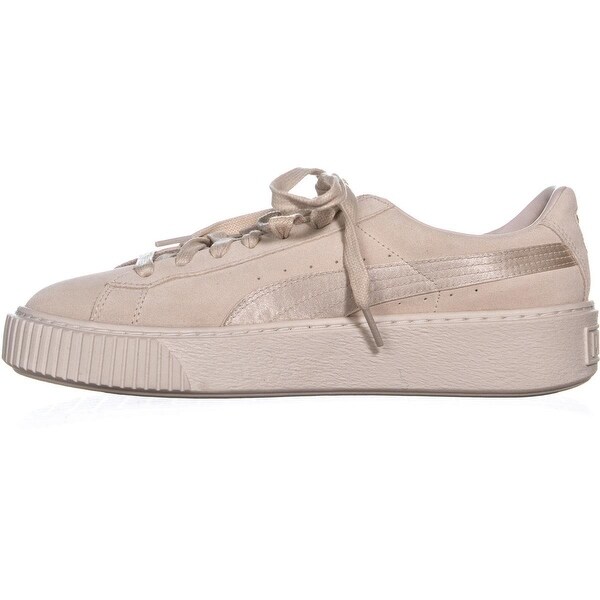 pink white and gold pumas