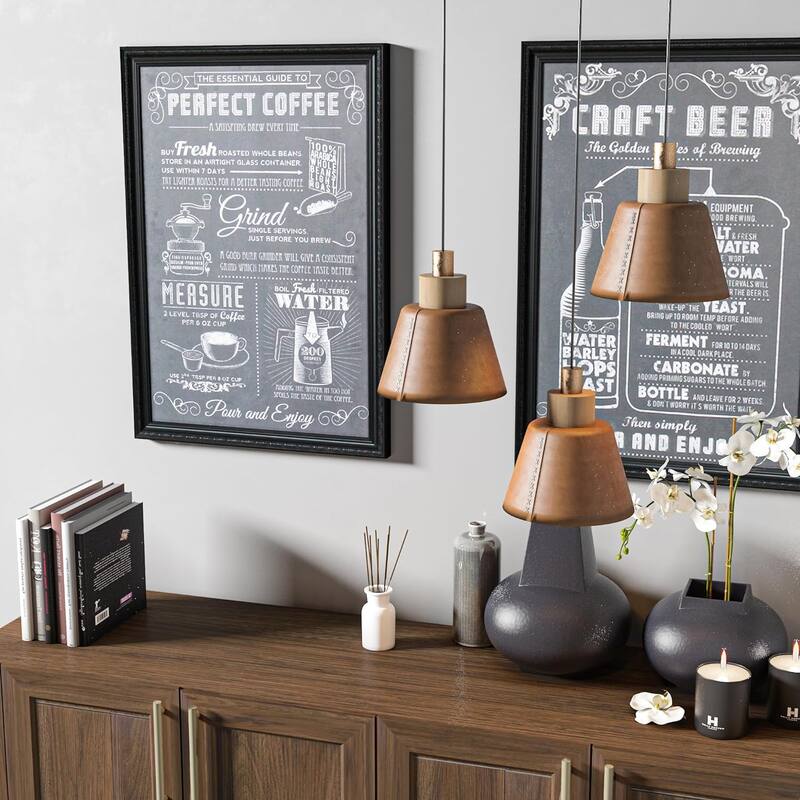 Roomfitters Walnut Finish Mid-century TV Stand Media Console, TV unit Sideboard with Gold Metal Legs - W59"xL17.71"xH27.55"