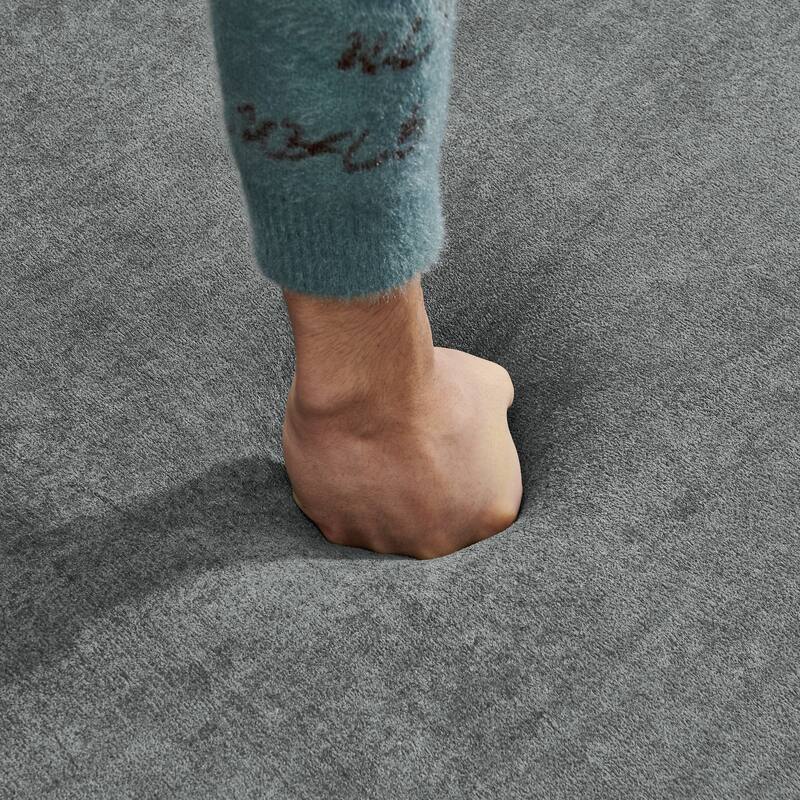 Modular L-Shaped Sectional Sofa with Chaise Lounge, Velvet Cloud Upholstered Floor Sofa, Compressed Sofa with Pillows聽