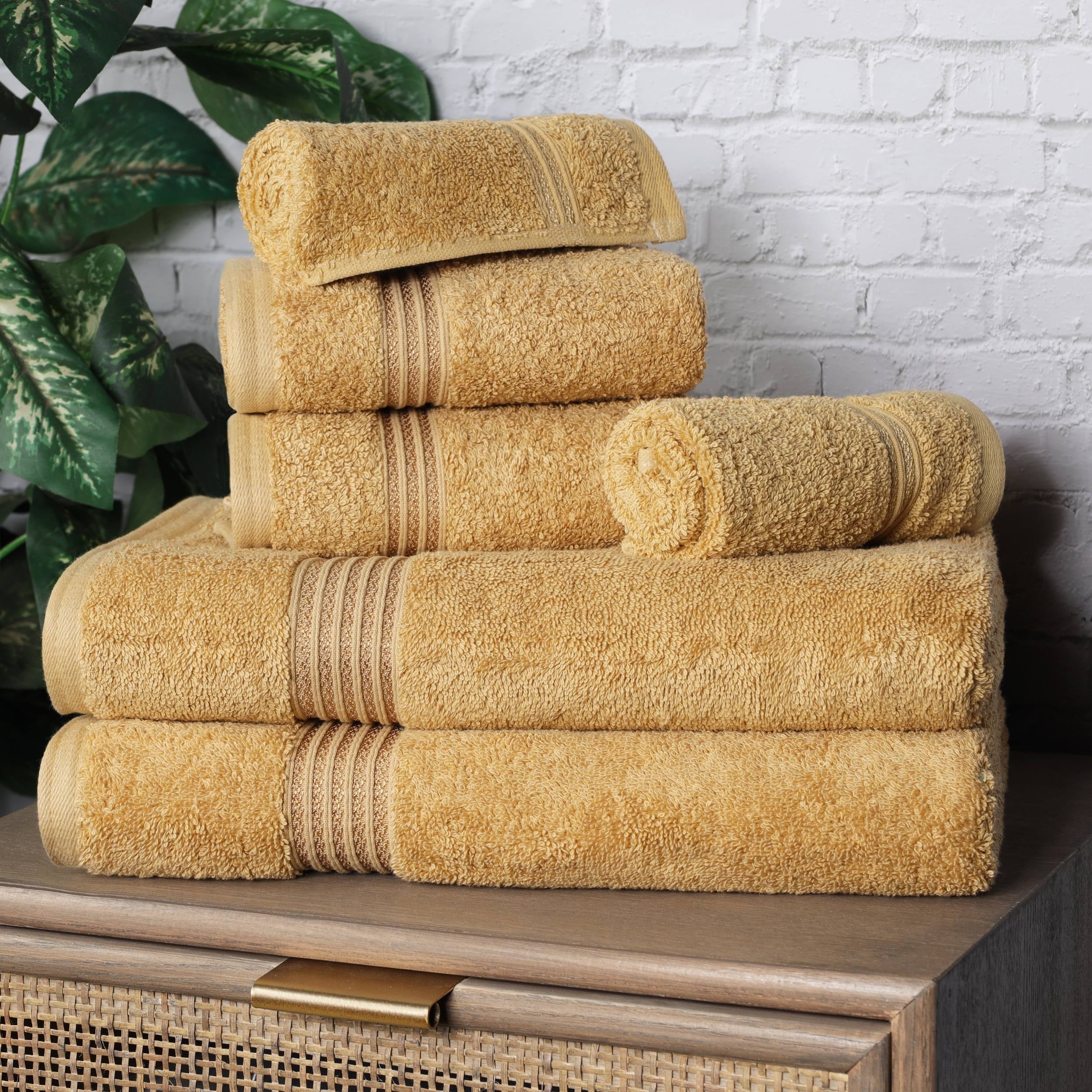 Superior Heritage Egyptian Cotton Absorbent 6-Piece Towel - Picture 16 of 70