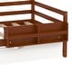 preview thumbnail 15 of 46, Twin Size Wood Platform Bed with Bookshelf, Movable Wardrobe,Built-in Trundle