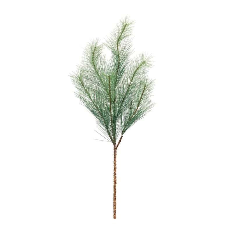 Set of 6 Long Needle Pine Christmas Artificial Sprays 32"