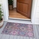 preview thumbnail 80 of 101, Machine Washable Indoor/Outdoor Boho Global Chantille Rug Pink - 1'8" x 2'6"