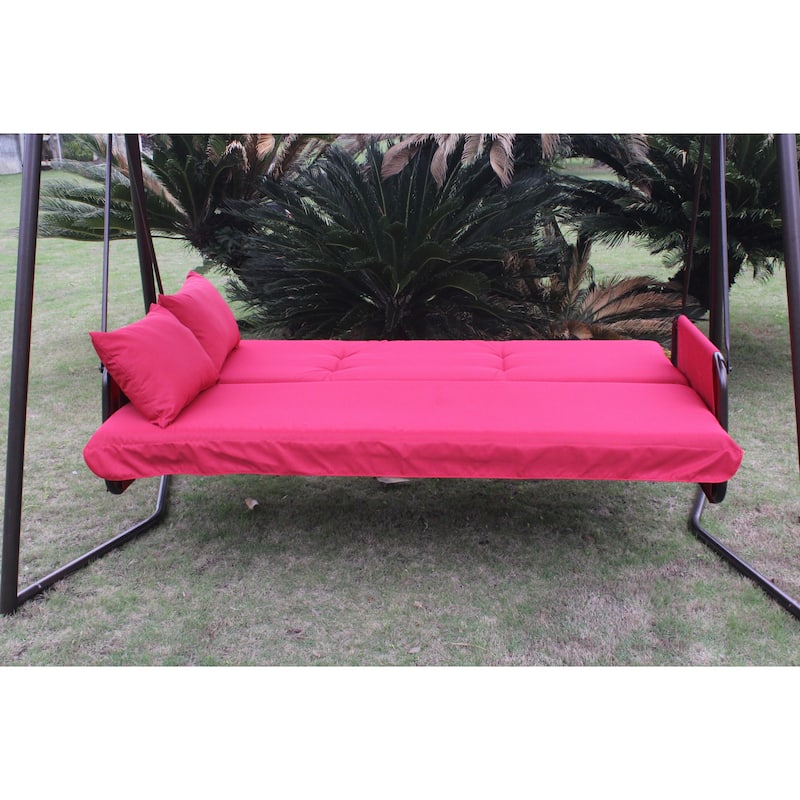 Outdoor Patio Swing Bed (3-Person)