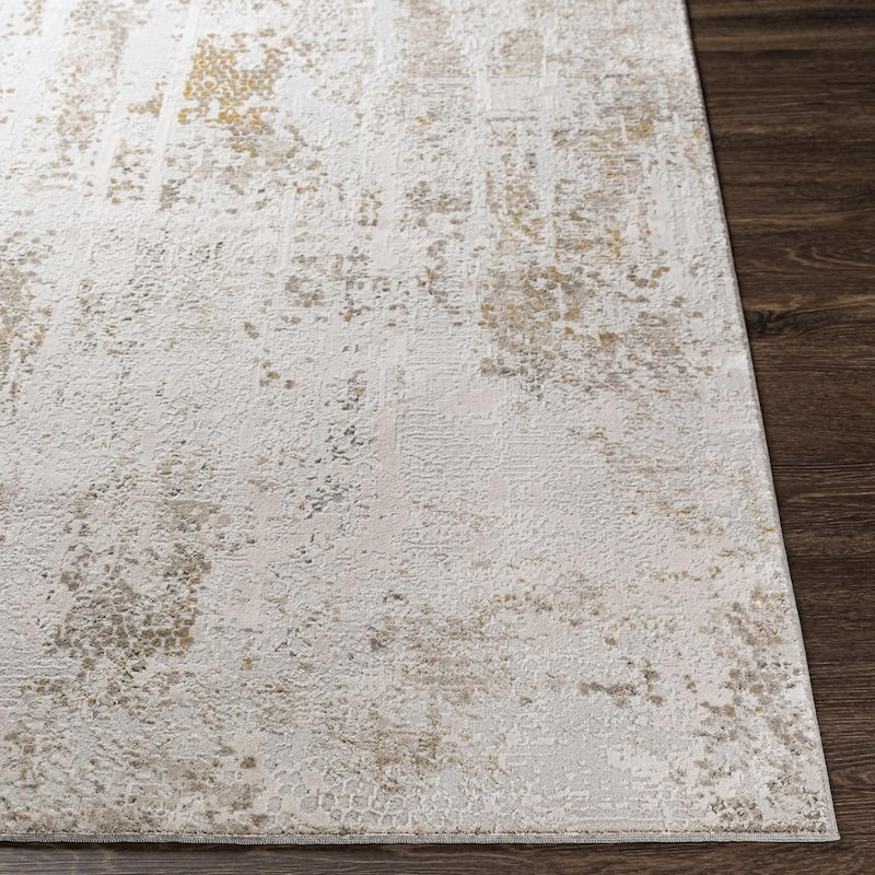 Livabliss Shabby Chic Carmel Abstract Area Rug
