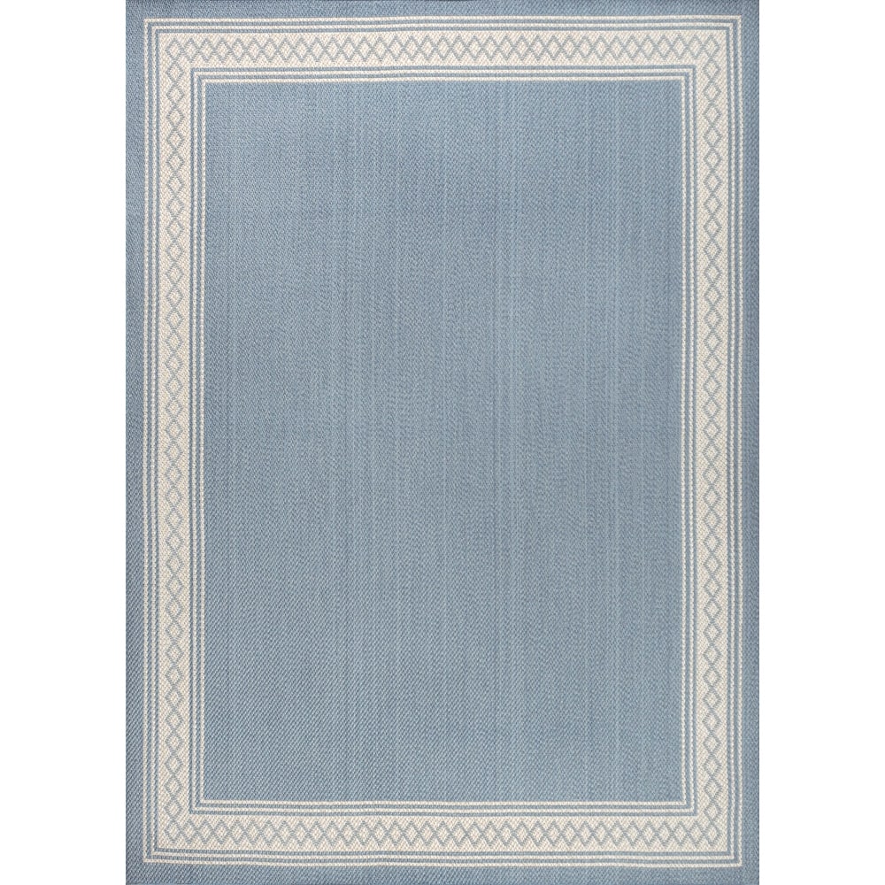 JONATHAN Y Havana Classic Diamond Border Indoor/Outdoor Area Rug