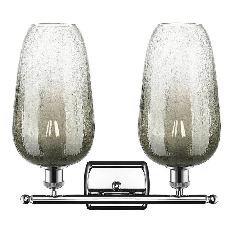 Innovations Lighting Endless Possibilities Ballston - Brookhaven Flute - 2 Light 17" Bath Vanity Light