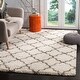 preview thumbnail 63 of 120, SAFAVIEH Hudson Shag Vitchka Glam Trellis 2-inch Area Rug