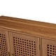 preview thumbnail 11 of 41, Gius Contemporary Multifunctional Manufactured Wood Frame Sideboard with Beech Wood Doors by HULALA HOME