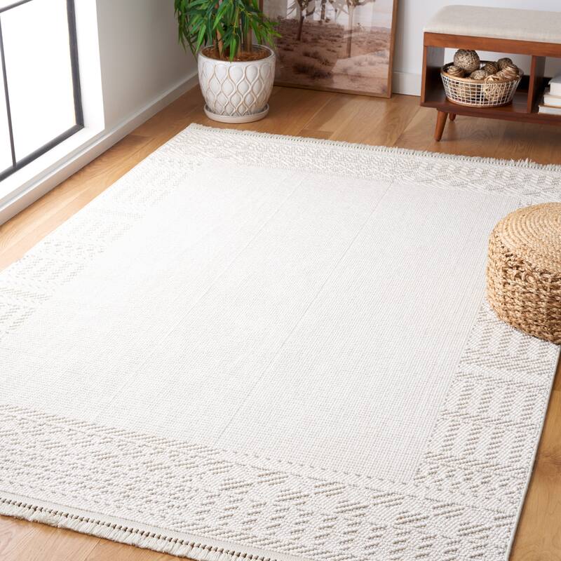 SAFAVIEH Camden Gioula Rustic Rug - 9' x 12' - Ivory
