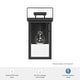 preview thumbnail 8 of 6, Hunter Timbergrove Outdoor Black Wall Light - Porch, Patio, Garage - Contemporary, Transitional, Mission - Corrosion Resistant!