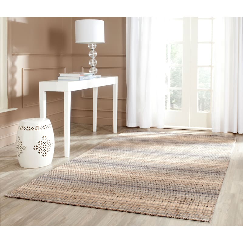 SAFAVIEH Handmade Himalaya Slavomila Modern Wool Rug - 3' x 5' - Grey