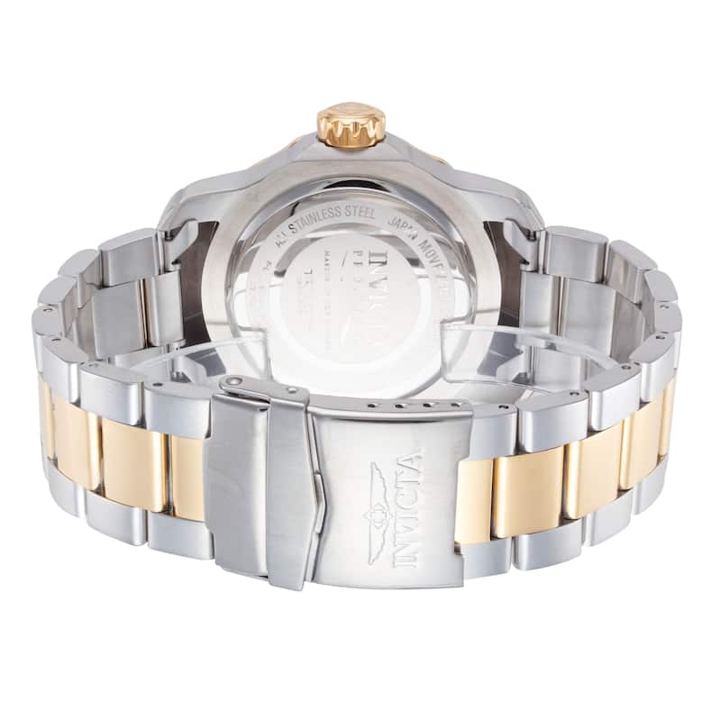 Invicta Men's Pro Diver 47mm Chronograph Watch IN-45724 - Silver and Gold - N/A