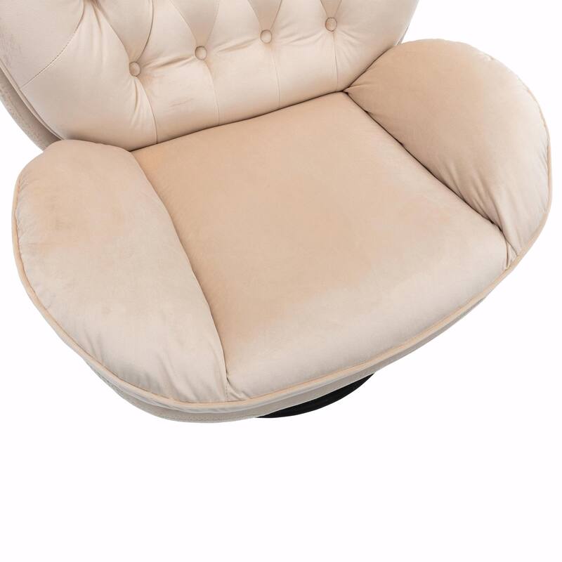 TV Chair Accent Chair for Living Room with Ottoman