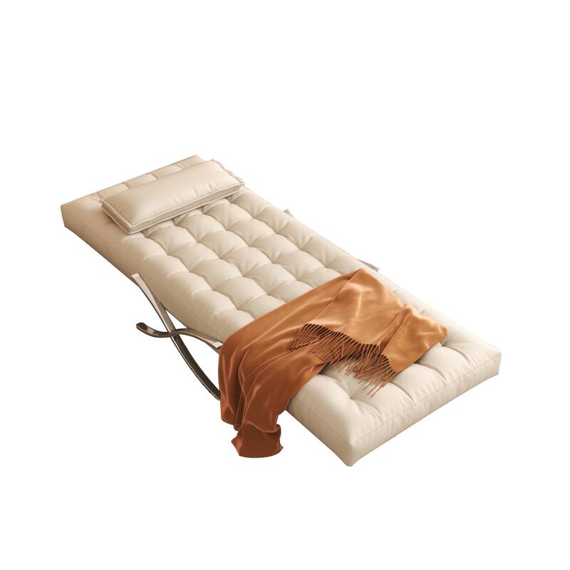 Romision Modern Foldable Sofa Bed with Metal Leg