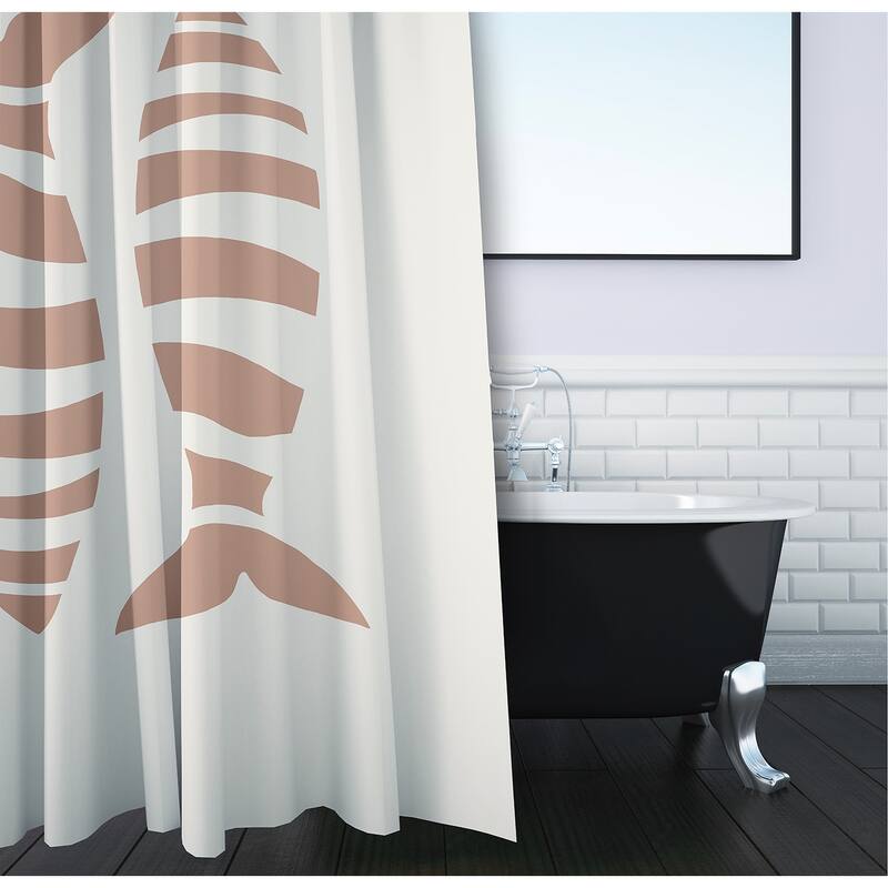 Puzzle Fish Shower Curtain