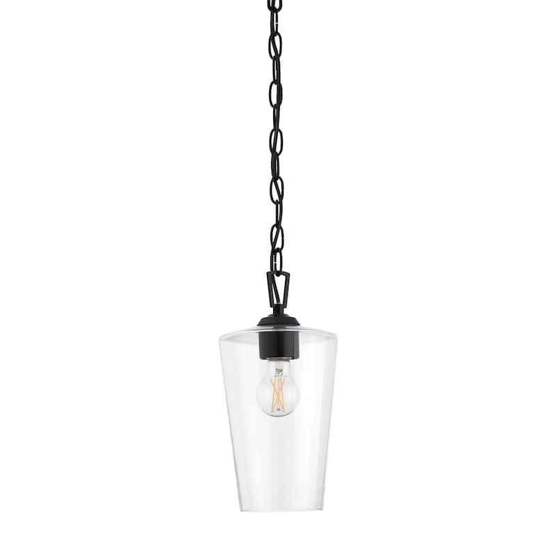 Progress Lighting P500506 Celino 5" Wide Mini Pendant - Black