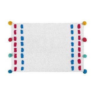 Multi Confetti Dot Bath Rug