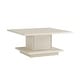 preview thumbnail 29 of 41, Ross Modern Square Coffee Table with Wrap Around Base Shelf and Hidden Storage by Strick & Bolton