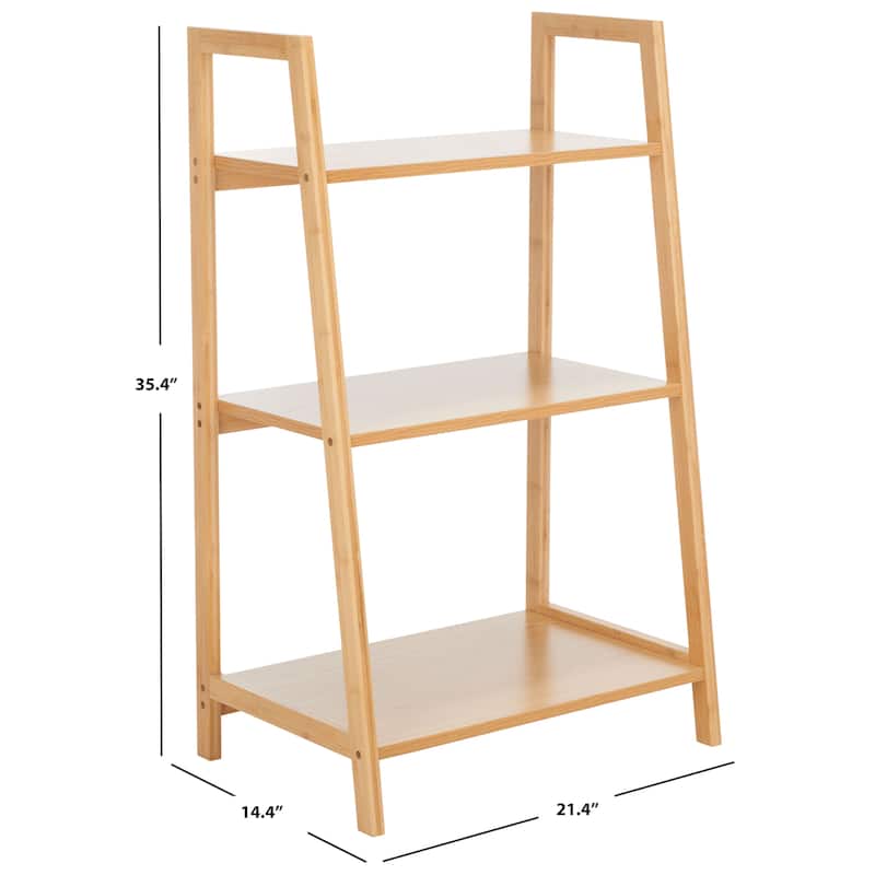 SAFAVIEH Nayma 3 Tier Shelf - 21" W x 14" D x 35" H - 21Wx14Dx35H