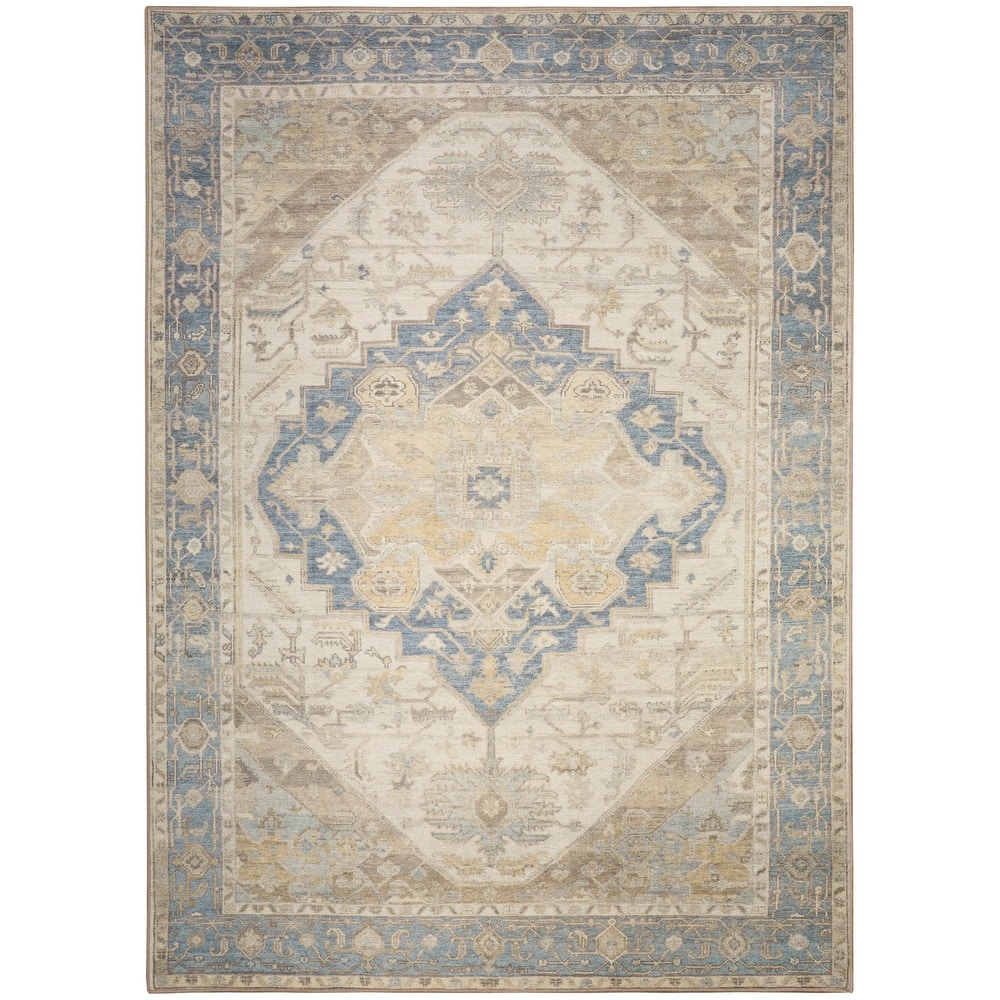Nourison Vintage Washables Indoor only Persian Area Rug