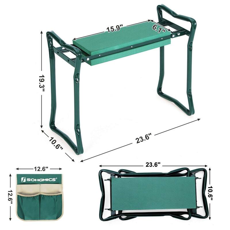 Garden Kneeler and Seat, Multifunctional Garden Kneeling Bench