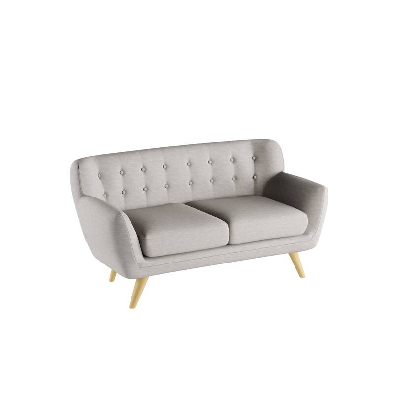 Carson Carrington Brandbu Button-tufted Loveseat