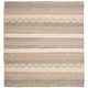 preview thumbnail 7 of 10, SAFAVIEH Handmade Natura Fanette Wool Rug 5' Square - Beige - Square